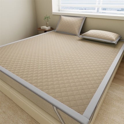 91家纺网 家纺一手货源 找家纺 （总）鑫姿席业 2025年春夏新款A类抗菌凉感豆豆凉席-软床席