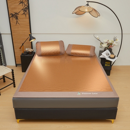 琪琪阁 2026新款小熊宽边藤席 步步高