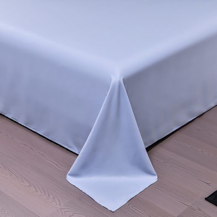 91家纺网 家纺一手货源 找家纺 伊梵居 2025新款水洗真丝刺绣夏被四件套 梵花-星黛紫