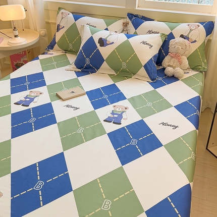 91家纺网 家纺一手货源 找家纺 （总）拾物记 2025新款A类无荧光全喷气全棉12868单床单