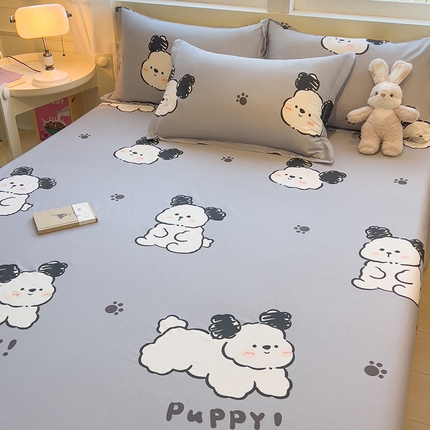 91家纺网 家纺一手货源 找家纺 （总）拾物记 2025新款A类无荧光全喷气全棉12868单床单