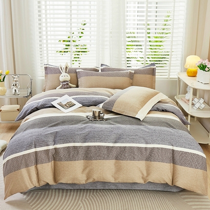 91家纺网 家纺一手货源 找家纺 （总）名优家纺 2025新款A类全棉纯棉韩版印花四件套