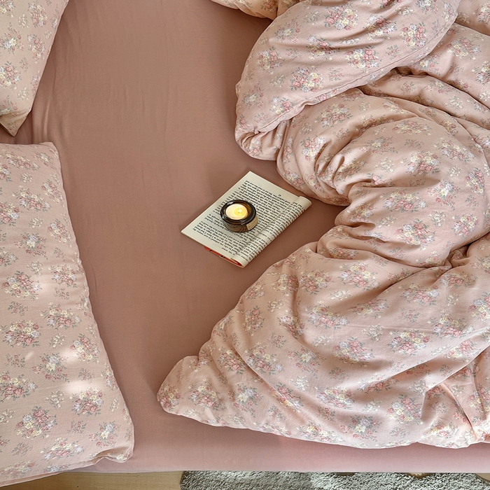 91家纺网 家纺一手货源 找家纺 （总）吉象2025新款全棉双层纱四件套