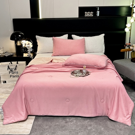 91家纺网 家纺一手货源 找家纺 （总）经年 2025新款A类华夫格凉感丝夏被