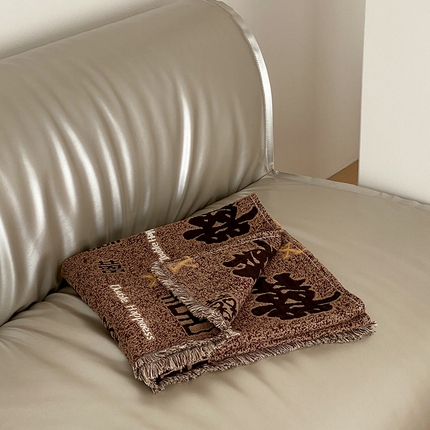 麻依 2025新款全棉纱布披肩浴巾旅行毯 千禧