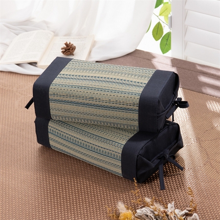 91家纺网 家纺一手货源 找家纺 （总）仁宇枕业 2025新款清爽夏凉透气吸湿排汗枕天然蔺草宫廷系列抱睡枕头枕芯