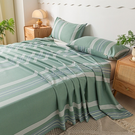 91家纺网 家纺一手货源 找家纺 （总）阿亮家居 2025新款原棉老粗布床单系列