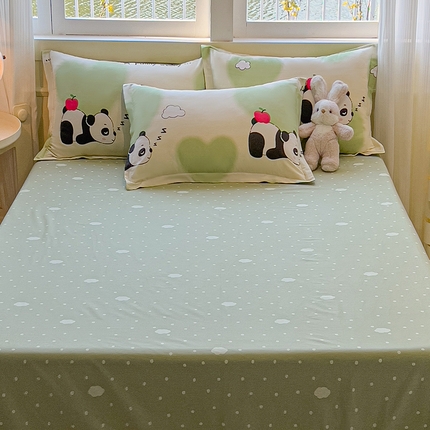 91家纺网 家纺一手货源 找家纺 （总）拾物记 2025新款A类无荧光全喷气12868全棉B版单床单