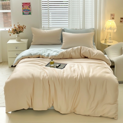 91家纺网 家纺一手货源 找家纺 （总）麦瑞2025水洗真丝四件套-梦幻系列