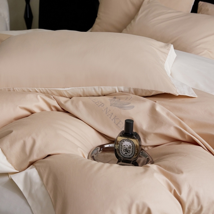 91家纺网 家纺一手货源 找家纺 （总）金奇达家纺 2025春夏新款【特洛伊】红金裸盖™棉全棉纯棉红金裸盖棉四件套标准号全网控价（折后券后）不低于199元）