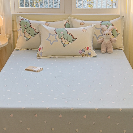 91家纺网 家纺一手货源 找家纺 （总）拾物记 2025新款A类无荧光全喷气12868全棉B版单床单