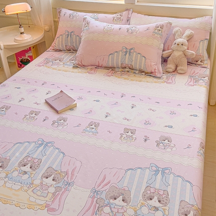 91家纺网 家纺一手货源 找家纺 （总）拾物记 2025新款A类无荧光全喷气全棉12868单床单