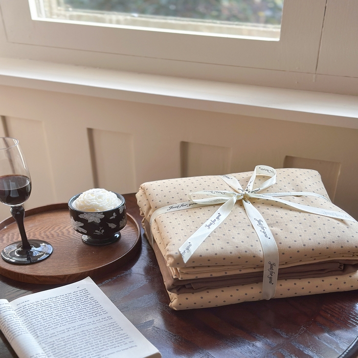 91家纺网 家纺一手货源 找家纺 吉象双层纱叠拍四件套 波尔圆舞-咖