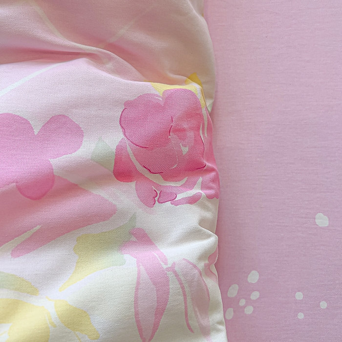 91家纺网 家纺一手货源 找家纺 拾物记 2025新款A类无荧光全喷气全棉12868单被套 烟雨江南