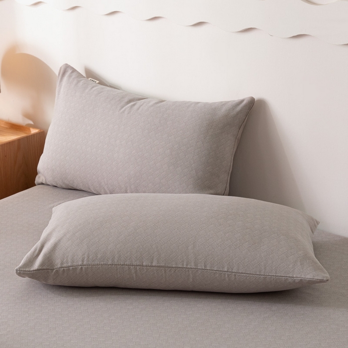 91家纺网 家纺一手货源 找家纺 阿亮家居 2025新款原棉老粗布床单系列 菱形格-灰