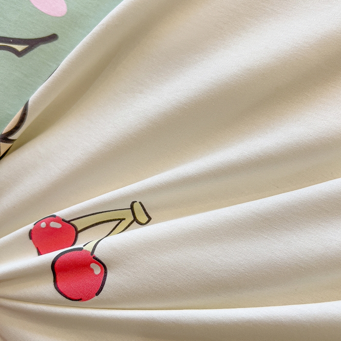 91家纺网 家纺一手货源 找家纺 拾物记 2025新款A类无荧光全喷气全棉12868单床单 恐龙乐园