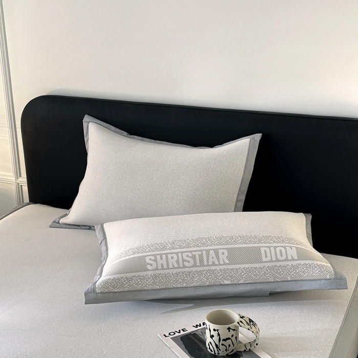 91家纺网 家纺一手货源 找家纺 慕尚家纺 2025春夏新款凉感冰丝提花凉席三件套 水仙 灰