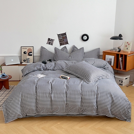 91家纺网 家纺一手货源 找家纺 （总）罗菲尼酒店用品 2025新款磨毛亲肤飞边款四件套