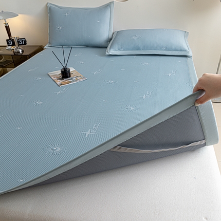 91家纺网 家纺一手货源 找家纺 （总）阿亮家居 2025新款凉席凉豆豆软席床席款