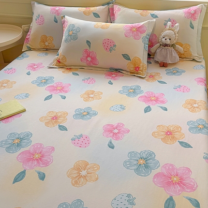 91家纺网 家纺一手货源 找家纺 （总）拾物记 2025新款A类无荧光全喷气全棉12868单床单