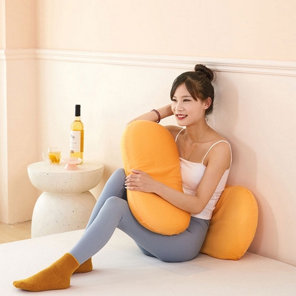 91家纺网 家纺一手货源 找家纺 （总）森一洋枕业 2025新款猫肚枕头枕芯记忆棉护颈椎枕学生宿舍单人矫正枕成人带枕套正版