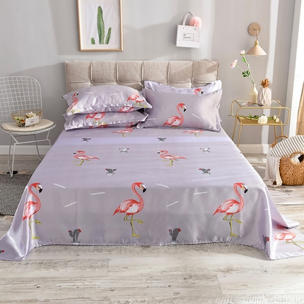 91家纺网 家纺一手货源 找家纺 （总）经年 2025新款丝绸印花冰丝四件套-单被套