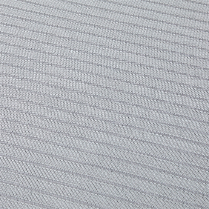 91家纺网 家纺一手货源 找家纺 2025新款凉席抗菌三明治可水洗碳光冰丝席宽边刺绣冰丝席 素夏 绅士灰-床席款