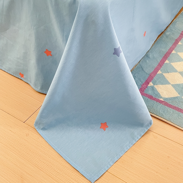 91家纺网 家纺一手货源 找家纺 博雅 2025新款纯棉宇航员四件套 梦想宇航员