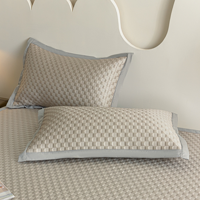 91家纺网 家纺一手货源 找家纺 阿亮家居 2025新款凉席凉豆豆软席床席款 异空间-玉石咖