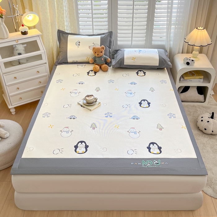 91家纺网 家纺一手货源 找家纺 （总）阿亮家居 2025新款印花冰藤席系列