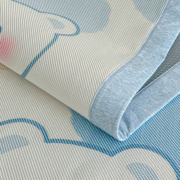 91家纺网 家纺一手货源 找家纺 （总）阿亮家居 2025新款印花冰藤席系列