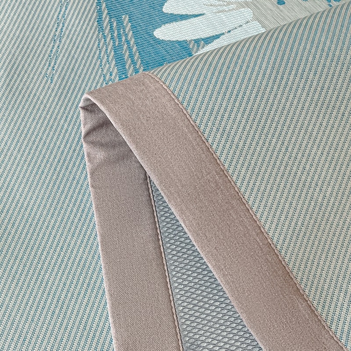 91家纺网 家纺一手货源 找家纺 阿亮家居 2025新款印花冰藤席系列 雏菊