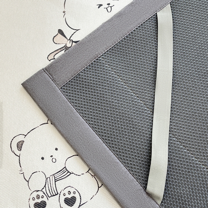 91家纺网 家纺一手货源 找家纺 阿亮家居 2025新款印花冰藤席系列 快乐熊