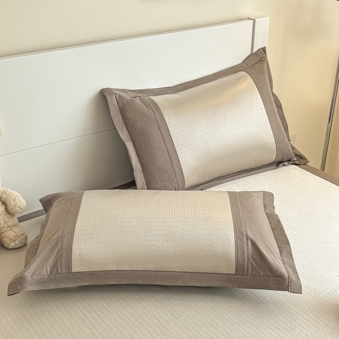 91家纺网 家纺一手货源 找家纺 阿亮家居 2025新款印花冰藤席系列 雅典娜