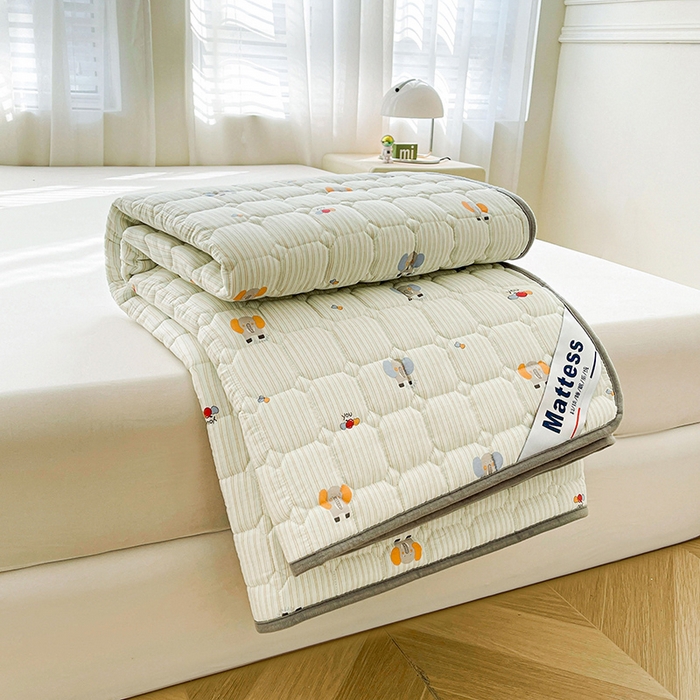 91家纺网 家纺一手货源 找家纺 丽诺床垫2025年全棉抗菌床褥床垫床护垫 小象宝