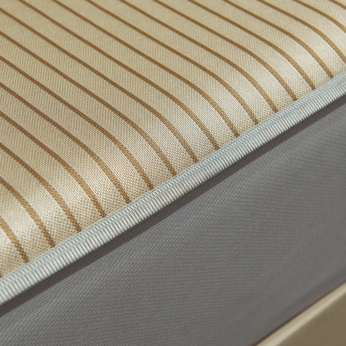 91家纺网 家纺一手货源 找家纺 小萌虎 2025新款碳光抗菌冰丝凉席床笠 水云间-咖