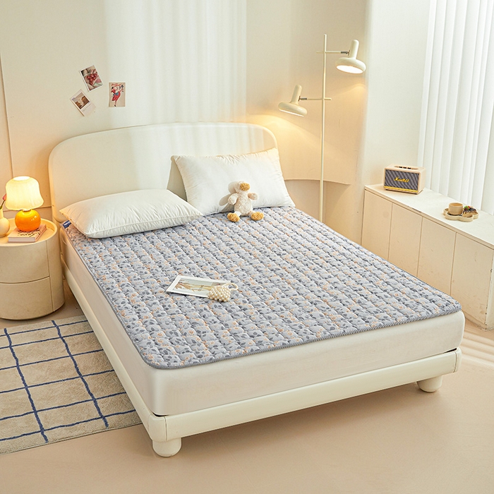 91家纺网 家纺一手货源 找家纺 丽诺床垫2025年全棉抗菌床褥床垫床护垫 和风