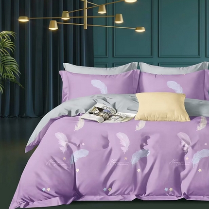 91家纺网 家纺一手货源 找家纺 （总）磨毛世家家纺 2025新款四件套加厚实体花色