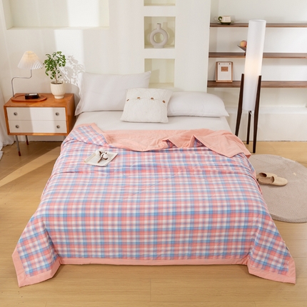 91家纺网 家纺一手货源 找家纺 （总）牛牛家纺 2025新款色织水洗棉花被