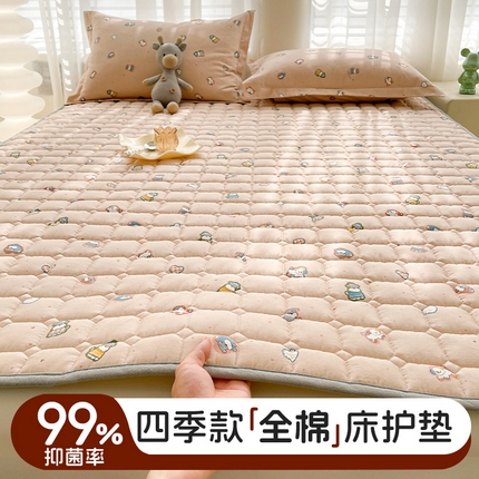 91家纺网 家纺一手货源 找家纺 （总）丽诺床垫2025年全棉抗菌床褥床垫床护垫