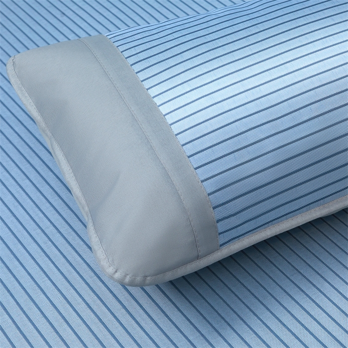 91家纺网 家纺一手货源 找家纺 （总）2025新款凉席抗菌三明治可水洗碳光冰丝席宽边刺绣冰丝席