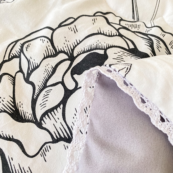 91家纺网 家纺一手货源 找家纺 佰亿莱  2025春夏新款水洗棉羽丝绒小花边夏被夏凉被空调被 初悦