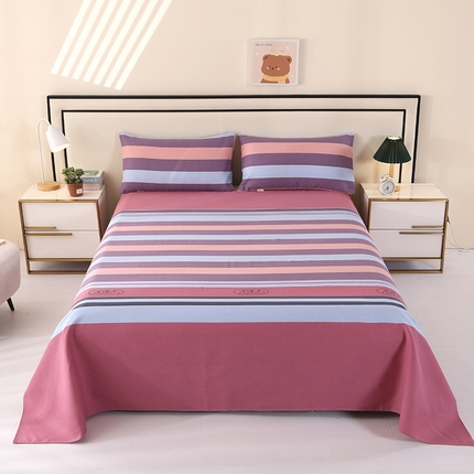 91家纺网 家纺一手货源 找家纺 （总）望淮家纺 2025新款老粗布凉席床单三件套