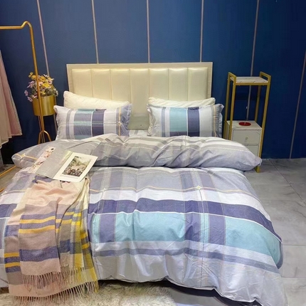 91家纺网 家纺一手货源 找家纺 （总）玖琳家纺 2025新款130克贡棉磨毛植物羊绒四件套