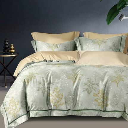 91家纺网 家纺一手货源 找家纺 （总）磨毛世家家纺 2025新款四件套加厚实体花色