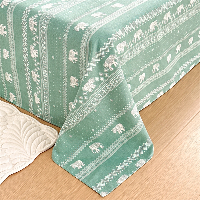 91家纺网 家纺一手货源 找家纺 （总）绒艺席业 2025新款简约原棉印花老粗布床单