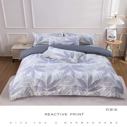 91家纺网 家纺一手货源 找家纺 （总）玖琳家纺 2025新款130克贡棉磨毛植物羊绒四件套