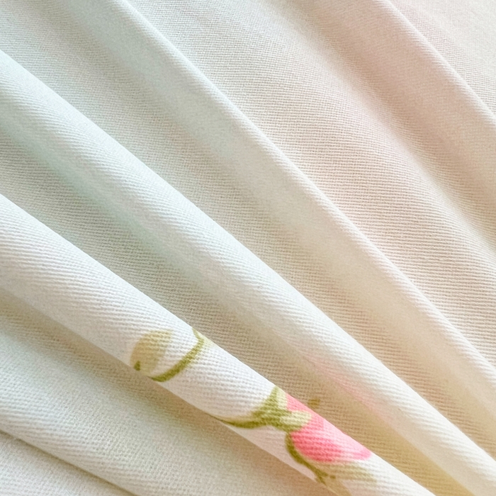 91家纺网 家纺一手货源 找家纺 世爵 2025新款全棉印花小清新套件系列-四件套 繁花