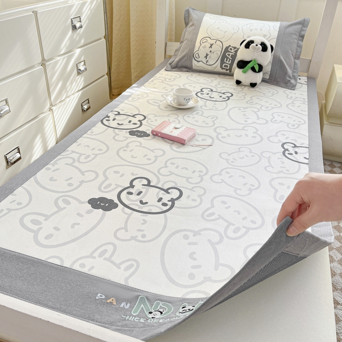 91家纺网 家纺一手货源 找家纺 （总）2025新款印花冰藤凉席-学生款