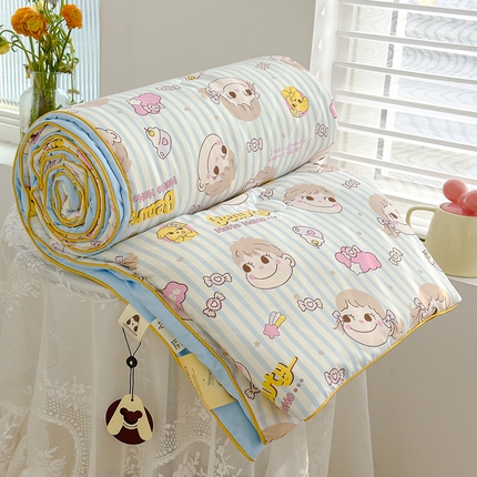 星巴k家纺 2025新款A类水洗双层纱大豆纤维夏被夏凉被空调被 不二吖